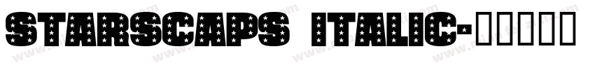 StarsCaps Italic字体转换